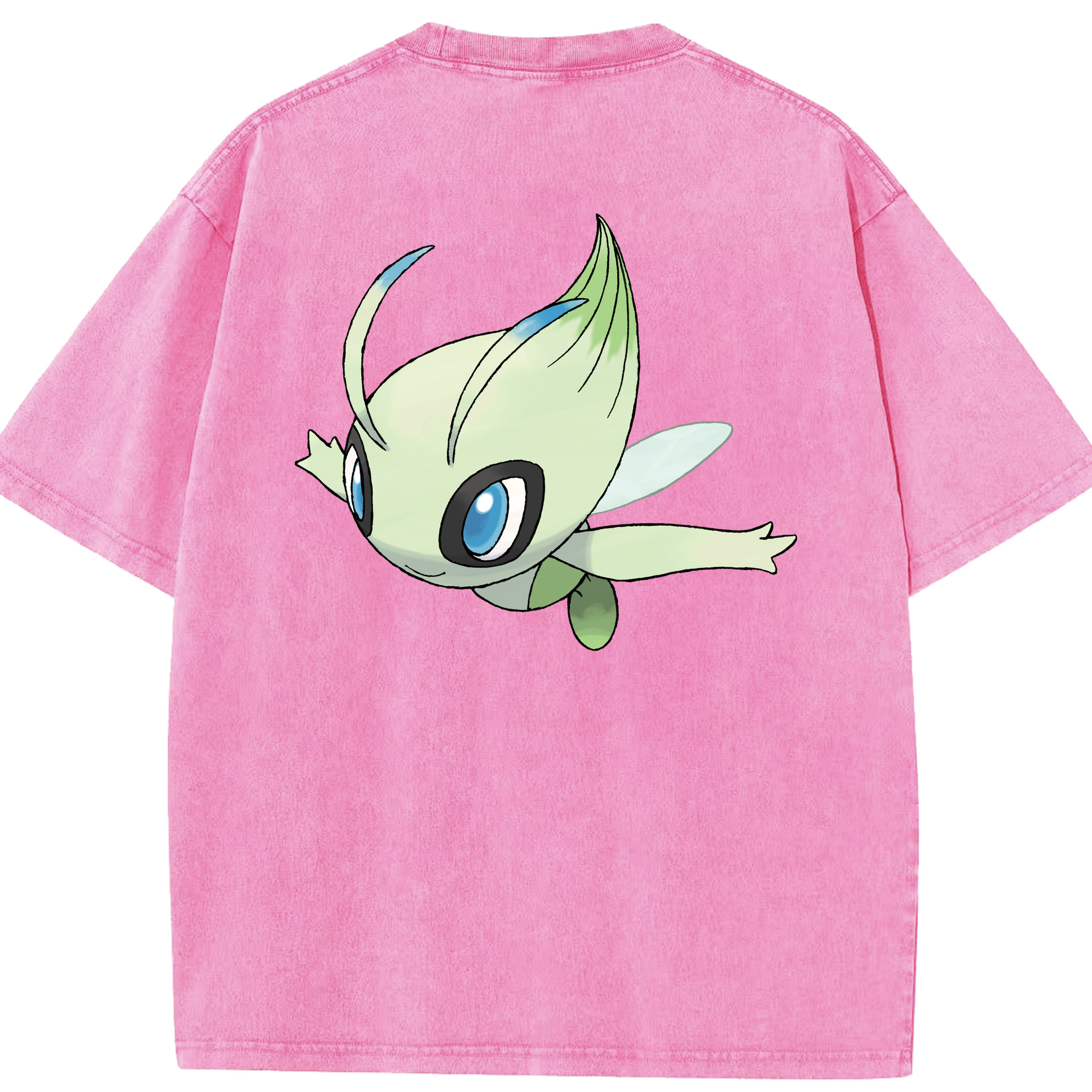 （画像用） ポケットモンスター Pokémon 綿100% ヴィンテージ風 半袖Tシャツ（背面プリント）
